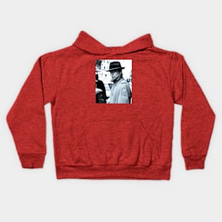 1967 neo-noir crime thriller Kids Hoodie